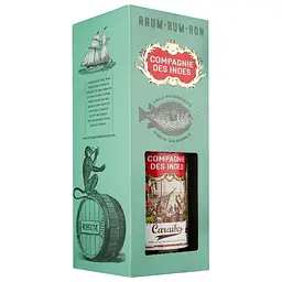 Ром Compagnie des Indes Blend Caraibes, 40%, 0,7 л, у подарунковій упаковці - мініатюра 5