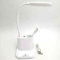 LED-лампа гнучка сенсорна світлодіодна настільна акумуляторна тепле та нейтральне світло USB роз’єм UKC 002 - мініатюра 5