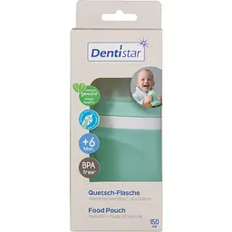 Пляшка-пауч  Dentistar з силіконовими насадками 150 мл - мініатюра 4