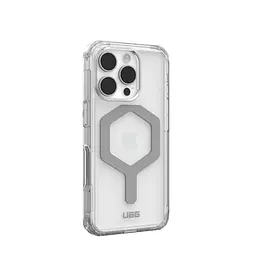 Чохол-накладка Urban Armor Gear Magsafe для Apple iPhone 16 Pro Plyo Ice/Silver (114480114333) - мініатюра 3