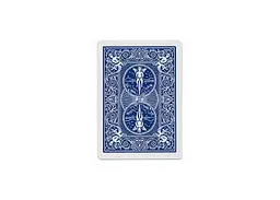 Карти для фокусів United States Playing Card Company Bicycle Blank Face (blue) (808-01) - мініатюра 2