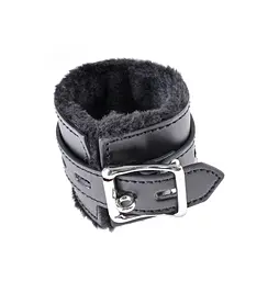 Наручники Pipedream Fetish Fantasy Series Cumfy Cuffs Limited Edition (чорний) - мініатюра 5