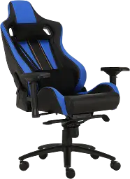 Геймерське крісло GT Racer чорне із синім (X-0715 Black/Blue) - мініатюра 4