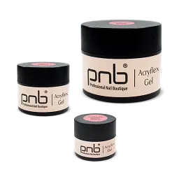 Полігель PNB UV/LED Acryflex Gel Light Peach 5 мл - мініатюра 4