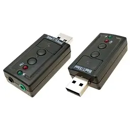 Звукова плата USB, Virtual 7.1 Channel, RTL