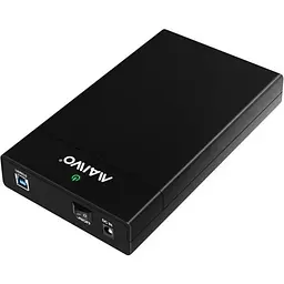 Кишеня зовнішня Maiwo K3568 3.5"/2.5" USB 3.0 black - мініатюра 2