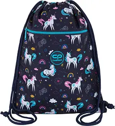Рюкзак CoolPack Jerry Mrs. Unicorn 19 л + Сумка для взуття CoolPack Vert Mrs Unicorn + Пенал на блискавці CoolPack Campus Mrs Unicorn з органайзером для ручок 23x9x5 см - мініатюра 8