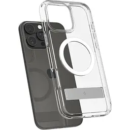 Прозорий чохол Spigen Ultra Hybrid S MagSafe Crystal Clear для iPhone 16 Pro Max (ACS08009) - мініатюра 2