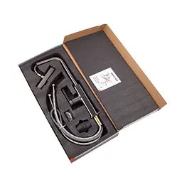 Змішувач для кухні з висувним виливом Mixxus Premium Hammer 014 graphite MI6955 Графіт - мініатюра 2