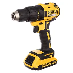 Дриль-шурупокрут безщітковий DeWalt XR Li-Ion 18В акб 2х2 А/год 65 Нм 500-1750 об/хв патрон 13мм ЗП кейс 1.15 кг - мініатюра 4
