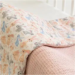 Плед дитячий MirSon Poplin Waffle Rabbits 90х110 см (2200013893530) - мініатюра 6