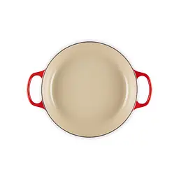 Каструля Le Creuset Signature Cast Iron Shallow Casserole 21180300602430 3.5 л 30 см вишнева - мініатюра 4
