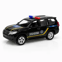 Автомодель TechnoDrive Toyota Prado Поліція чорна (KM260416P)