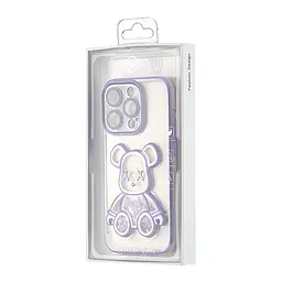 Чохол Shining Bear Case Protected Camera iPhone 15 Pro Purple - мініатюра 2