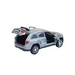 Автомобіль Технопарк Jeep Grand Cherokee, сірий (CHEROKEE-12-GY (FOB)) - мініатюра 6