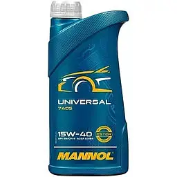 Автомобільна моторна олива MANNOL Universal 15W-40 1л MN7405-1
