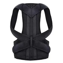  Ортопедичний коректор постави S: 70–85 см Idea Back Support Belt для спини та виправлення кривизни хребта, подвійна фіксація    