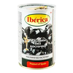 Уцінка. Маслини Iberica великі без кісточки 420 г - мініатюра 1