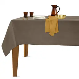 Скатертина Cosas Rum водовідштовхувальна 140х180 см шоколадна (Cloth_Chocolate) - мініатюра 2
