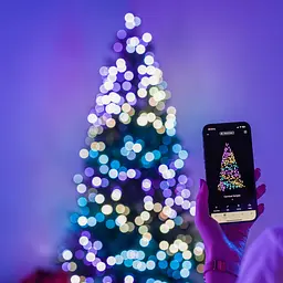 Twinkly Гірлянда Smart LED Twinkly Dots Lights RGB 200 IP44 10м кабель прозорий - мініатюра 8