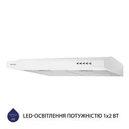 Витяжка плоска MINOLA HPL 613 WH - мініатюра 4