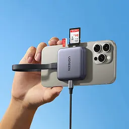 Card Reader USB 3.2 Magnetic, USB-C SD/MicroSD UHS-II 312 МБ/с PD 100W CM898 Ugreen - мініатюра 5