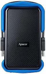 Зовнішній HDD накопичувач Apacer 2Tb AC631 Black-Blue (AP2TBAC631U-1) - мініатюра 2