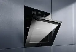 Духова шафа електрична Electrolux 65 л А пара дисплей конвекція телескопічні напрямні чорний - мініатюра 4