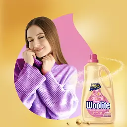 Засіб для прання рідкий Woolite для вовни та делікатних тканин з Кератином 3.6 л - мініатюра 3