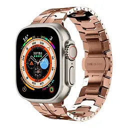 Ремінець Metallic Chain Apple Watch 41/Apple Watch 40/Apple Watch 38mm Rose Gold (37195_3610676)