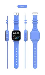 Смарт-годинник дитячі Wonlex KT19 RPO 4G з камерою WI-FI GPS SIM-карта Blue (16994) - мініатюра 4