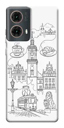 TPU чохол Demsky Lviv spirit для Motorola Moto G85