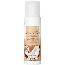 Ніжна кокосова пінка для вмивання 3 в 1 Eveline Cosmetics Rich Coconut 150 мл