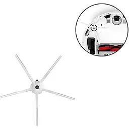 Набір чистячих елементів RoboRock для робота-пилососа Xiaomi RoboRock S6/S6 MaxV/S6 Pure/S50/S55/S5 Max/E5/E4/Sweep One Vacuum Cleaner White (FTRIN1W-8-1) - мініатюра 10