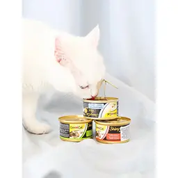 Вологий корм для кішок GimCat Shiny Cat 70 г (тунець та креветки) (SZG-413099 /413297) - мініатюра 6
