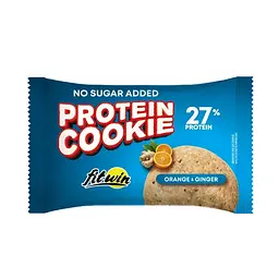 Протеїнове печиво, Protein Cookie 27% — 10 × 40 г Orange Ginger