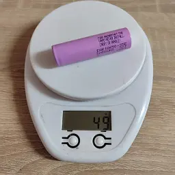 Акумулятор 18650 Li-Ion Samsung INR18650-35E, 3400 mAh, 8A- 2 ШТУКИ в боксі - мініатюра 7