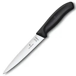 Кухонний ніж Victorinox SwissClassic Filleting Flex лезо 16см філейний з чорн. ручкою (блістер)