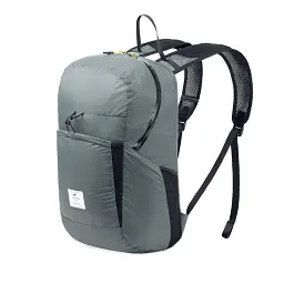 Рюкзак туристичний Naturehike Ultralight NH17A017-B 22 л сірий (6927595725085)