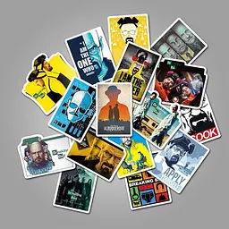 Стікерпак GeekLand Breaking Bad 50 штук - мініатюра 4