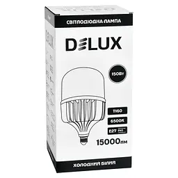 Лампочка Delux T160 150Вт Е27/E40 6500K 230В (90023332) - мініатюра 2