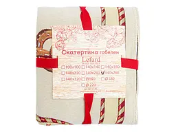 Скатертина гобеленова Lefard Bisquit, 100х100 см (732-191) - мініатюра 4