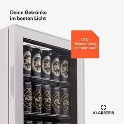 Холодильник для напоїв Klarstein Beersafe 74 Slim (10045533) - мініатюра 3