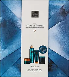 Набір The Ritual Of Hammam (sh/gel 200ml + b/cr 100ml + b/scr 125gr + Candle 140gr) - мініатюра 1