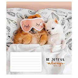 Зошит учнівський "Be joyful always" 012-3263L-1 в лінію, 12 аркушів