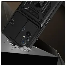 Чохол до мобільного телефона BeCover Military Xiaomi Redmi 12C Black (709165) - мініатюра 5