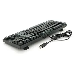 Клавіатура механічна ігрова з підсвічуванням Fantech ATOM MK-876 red switch, Eng, Black - мініатюра 2