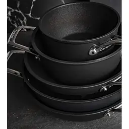 Сотейник Barazzoni Black Titan з кришкою 16 см 1.4 л (85561001698) - мініатюра 2