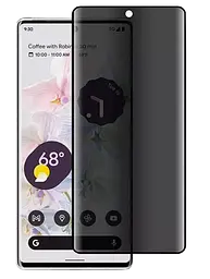 Захисне скло DK для Google Pixel 6 Pro 3D Антишпигун Full Glue 020463 black 2 шт. - мініатюра 2