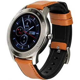 Смарт-годинник Smart Watch Gelius Pro GP-L3 (URBAN WAVE 2020) (IP68) Silver/Brown